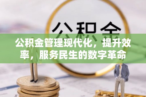 邹城公积金管理现代化，提升效率，服务民生的数字革命
